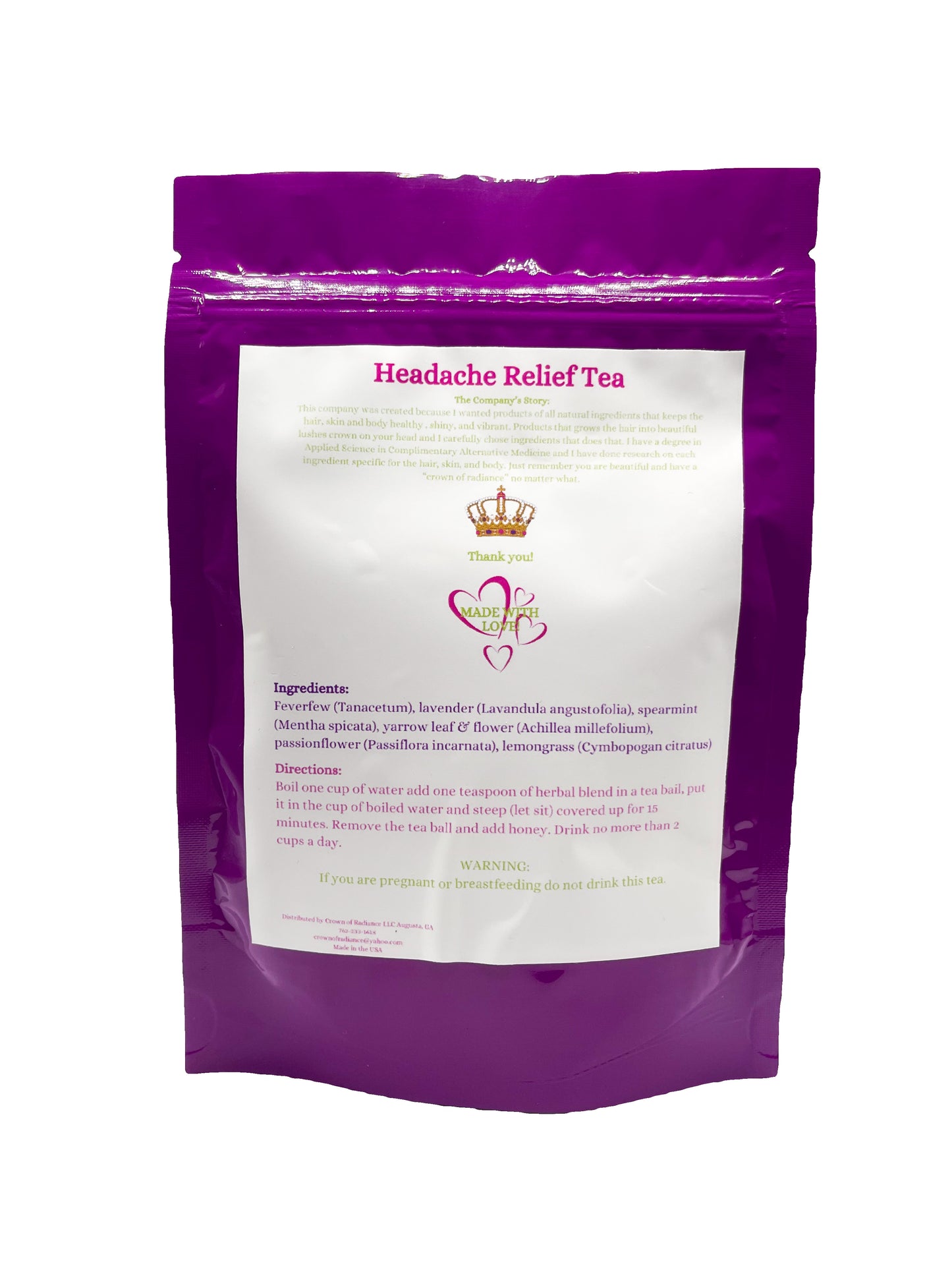 Headache Relief Tea