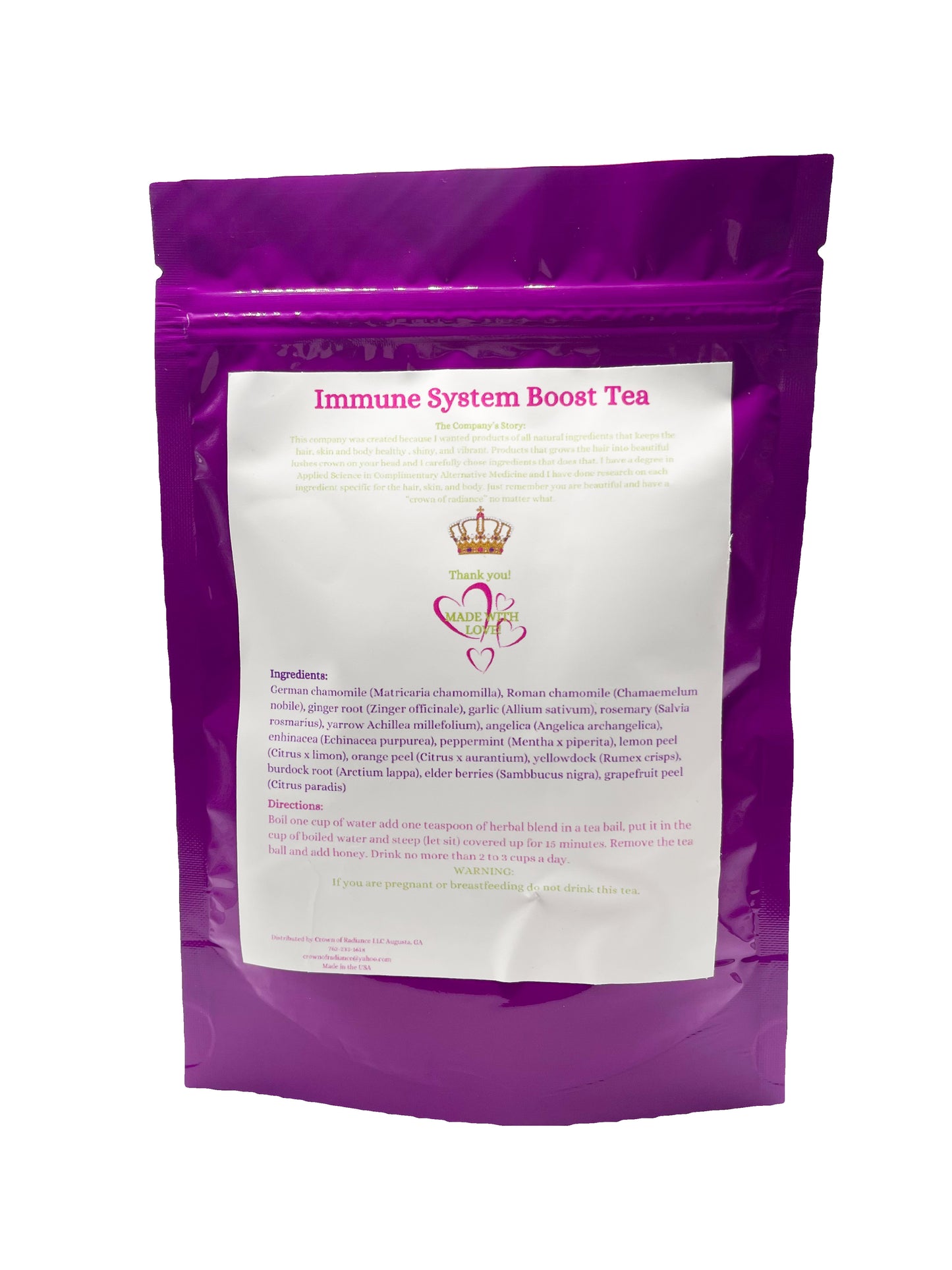 Immune System Boost Tea